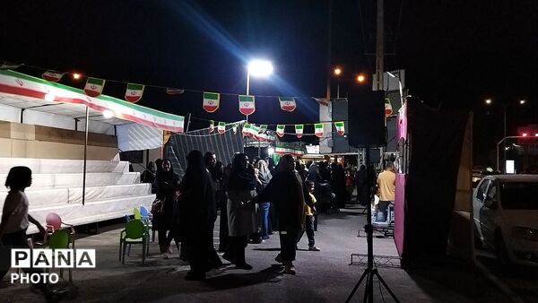 اجتماع مردمی در پارک دانشجوی نیشابور 