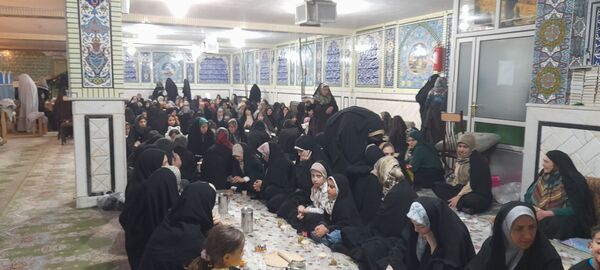 ضیافت الهی در ماه رحمت در روستای مارکده