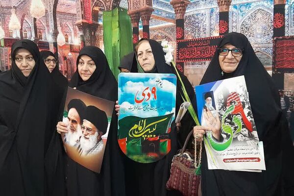 حماسه ۹ دی زنده است؛ ورامینی‌ها بار دیگر با ولایت، پیمان بستند