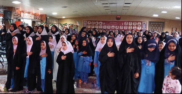 مراسم باشکوه یادبود شهدای ۱۲ روزه در شهرستان تربت جام