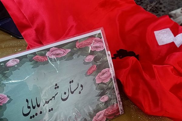 مدرسه شهید عباس بابایی  غرق در شادی شعبان