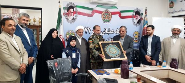 جلسه قرارگاه عملیاتی لشکر 77 پیروز ثامن الائمه(ع)