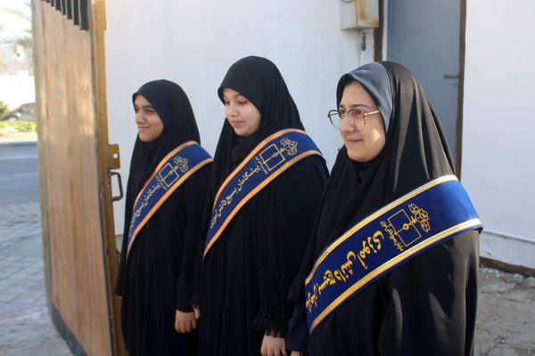 زنگ ایثار و مقاومت و زنگ پدافند غیر عامل در بوشهر 