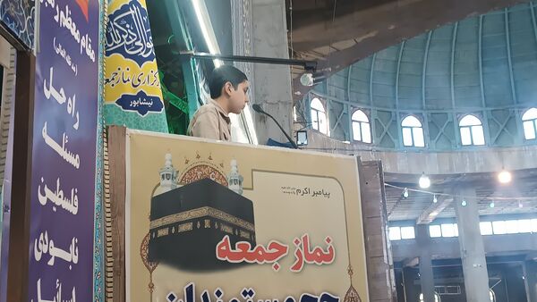 نماز عبادی سیاسی جمعه در شهرستان نیشابور