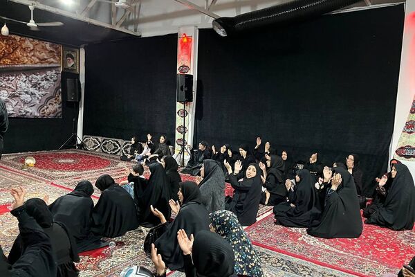 «نجما» در عزای امام حسن مجتبی (ع) به اشک نشست
