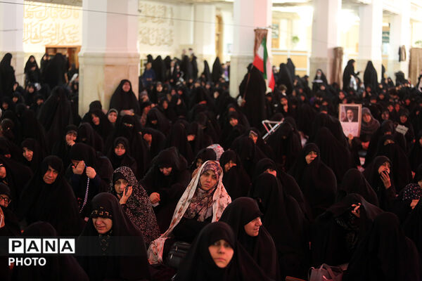 مراسم سالروز شهادت امام جواد(ع) در حرم بانوی کرامت