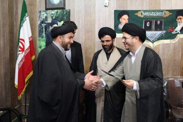 آیین سنگرسپاری رئیس اداره تبلیغات اسلامی شهرستان سامان