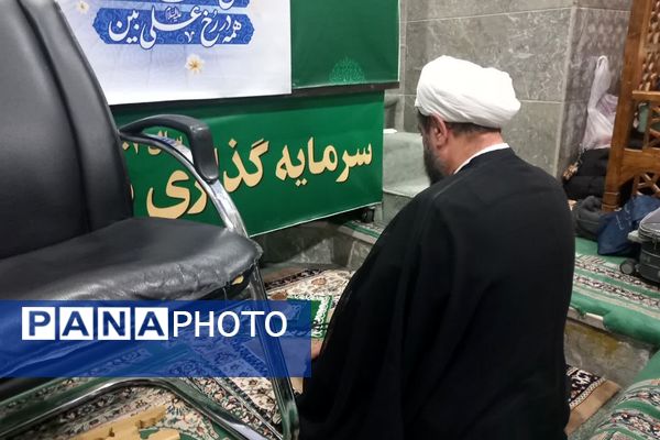 مراسم معنوی اعتکاف دانش‌آموزی دختران دبیرستان ارمغان