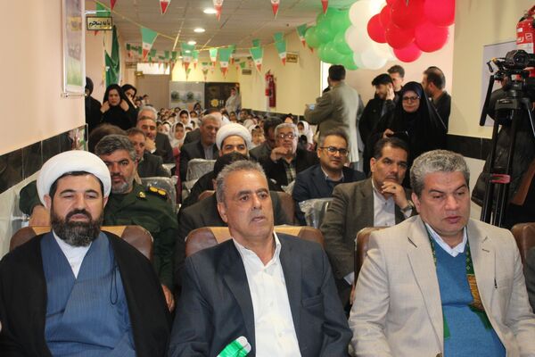افتتاح دبستان شش کلاسه جانباز حاج عباس علی مجدی در فاروج 