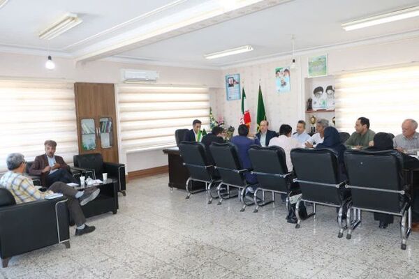 نشست خبری روسای ادارات جهاد کشاورزی، دامپزشکی، منابع طبیعی، تعاون روستایی و امور عشایر شهرستان کاشمر