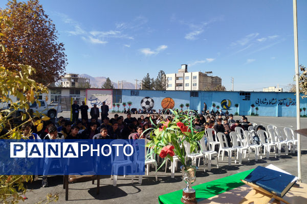 دانش‌آموزان مدرسه شهید باهنر لردگان آماده مقابله با زلزله شدند