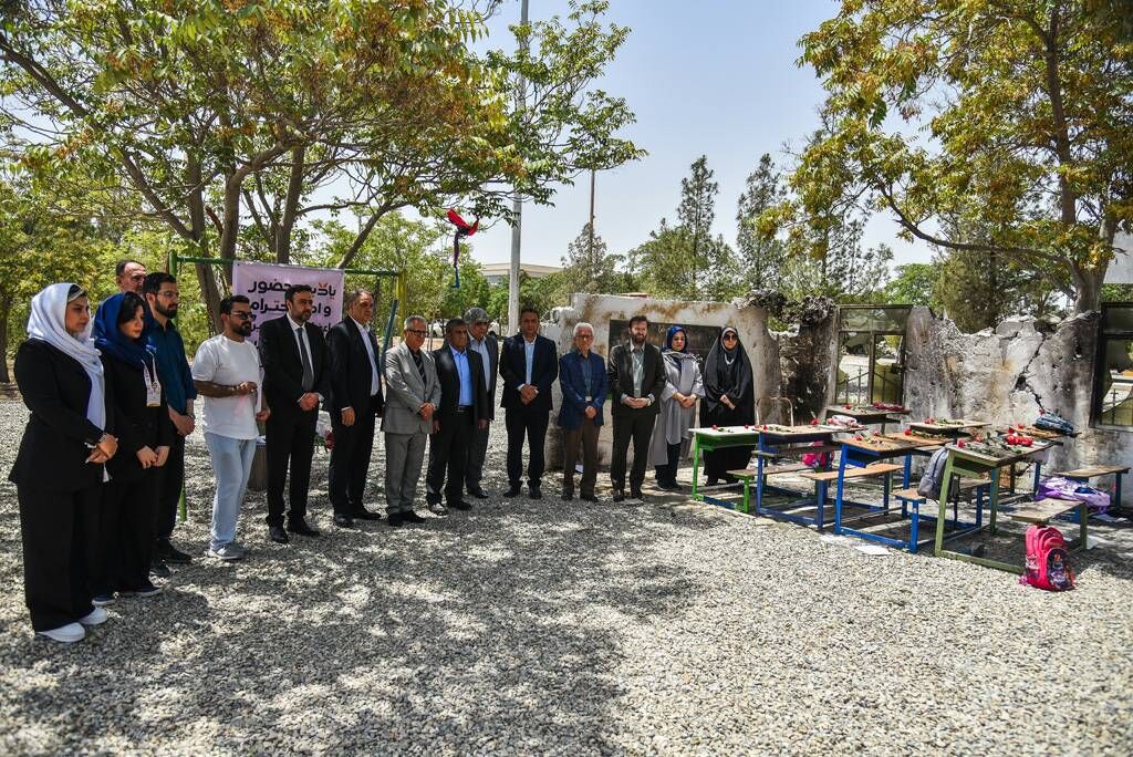نارنجستان شهرآفتاب؛ یادمانی ماندگار برای شهدای میناب افتتاح شد