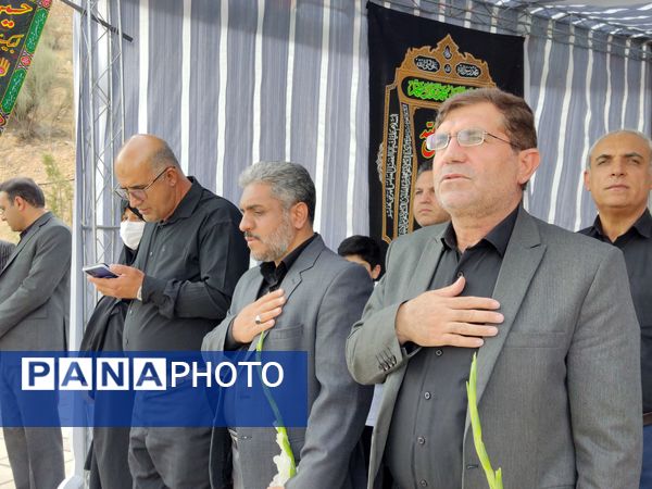 مراسم نمادین اربعین و سوگواری حضرت اباعبدالله الحسین(ع)