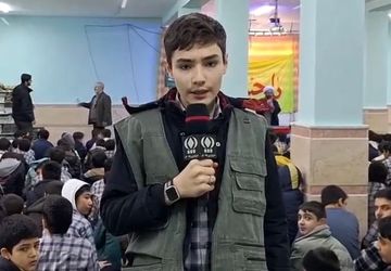 جشن اعیاد شعبانیه در دبیرستان شادیان 2 قم