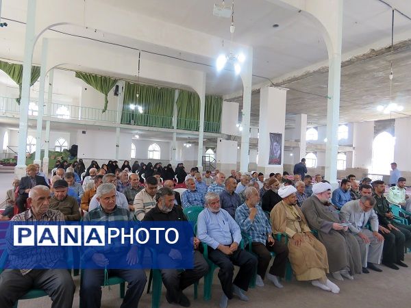 همایش سیاسی و بصیرتی بسیجیان شهر درق 