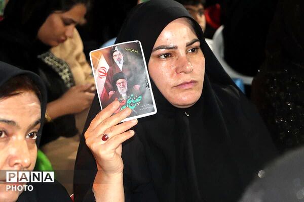 شامگاهی دیگر از حضور گرم مردمان باشتی در تجمعات
