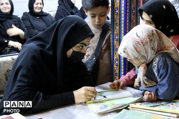 موکب آموزش و پرورش با کنشگری دانش‌آموزان ناحیه 2 تبریز