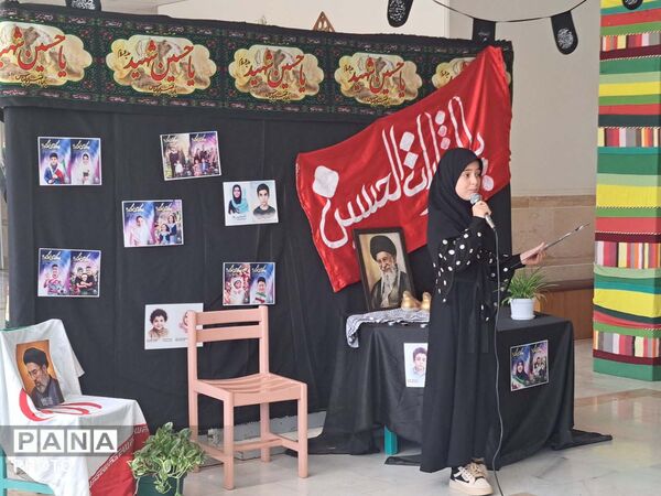 عزاداری کودکان عاشورایی در کانون پرورش فکری مرکز پردیسان قم