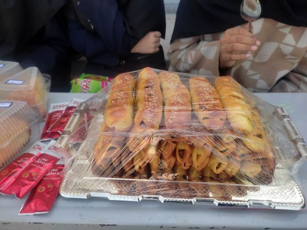 برپایی بازارچه دانش آموزی در دبیرستان فیاض شهرستان کاشمر 