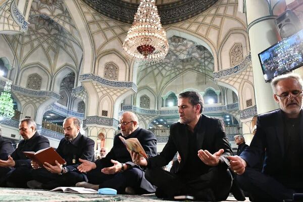 مراسم احیای شب بیست و سوم ماه رمضان در آستان مقدس حضرت عبدالعظیم الحسنی(ع) شهرری