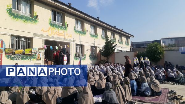 جشن هفته مازندران در دبیرستان نجم قائمشهر