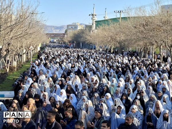 نماز عید فطر در استان خراسان شمالی 