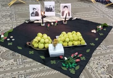محفل انس با قرآن در مدرسه‌ نمونه خدیجه‌الکبری(س)