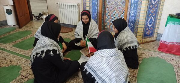 زنگ مهر و مقاومت در مدرسه مردانی آذر ناحیه ۲ تبریز