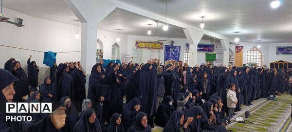 حضور در شور مردم شهرستان سملقان در پی شهادت رهبر معظم انقلاب اسلامی