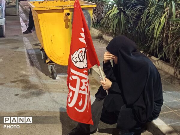 عزاداری امام حسین (ع)در صد و بیست و نهمین شب-۲