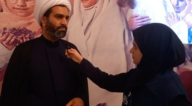 آیین معنوی اعتکاف در مسجد حضرت ابراهیم(ع) بیستون با حضور پرشور دانش‌آموزان