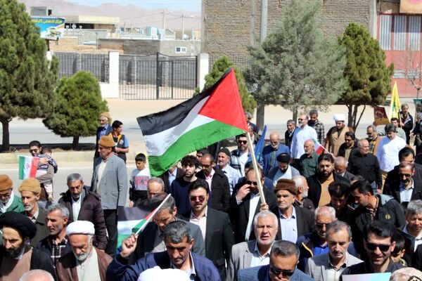 راهپیمایی روزجهانی قدس در شهر درق