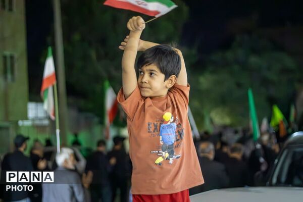 اجتماع پرشور عزاداران حسینی در  مشهد