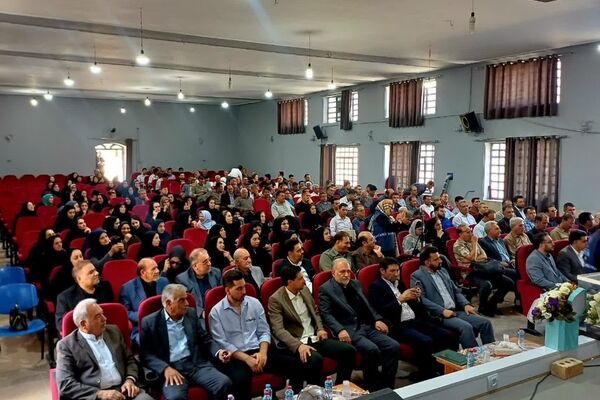 آیین تودیع و معارفه سرپرست آموزش و پرورش زرقان