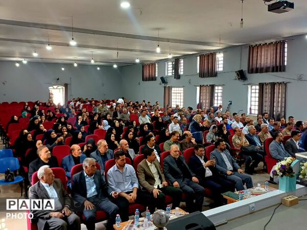 آیین تودیع و معارفه سرپرست آموزش و پرورش زرقان