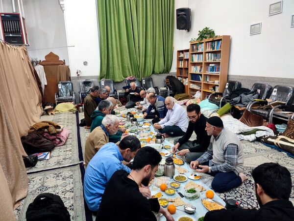 برگزاری اعتکاف در مسجدالهادی نیشابور 