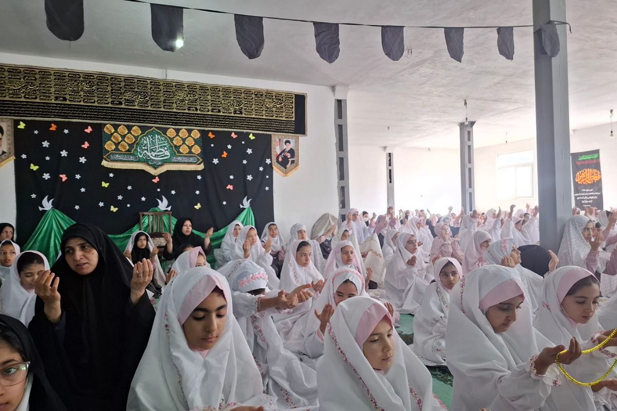 مراسم عزاداری نوگلان فاطمی در فیروزکوه