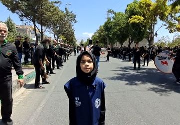 حضور پرشور مردم مومن ودیندار شهرستان دماوند در مراسم عاشورای حسینی