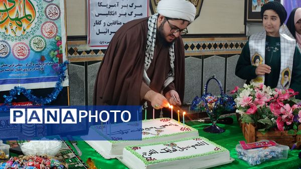 جشن نیمه شعبان در امامزاده سید حمزه قائمشهر