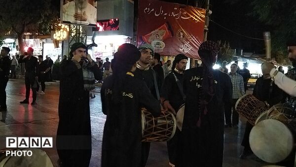 گذری بر اجرای گروه غم نوازان نینوا در شب صد و چهل و چهارم از اجتماعات مردمی 
