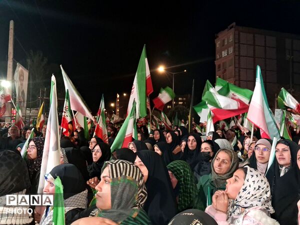 شکوه ولادت در بلوار فضل نیشابور