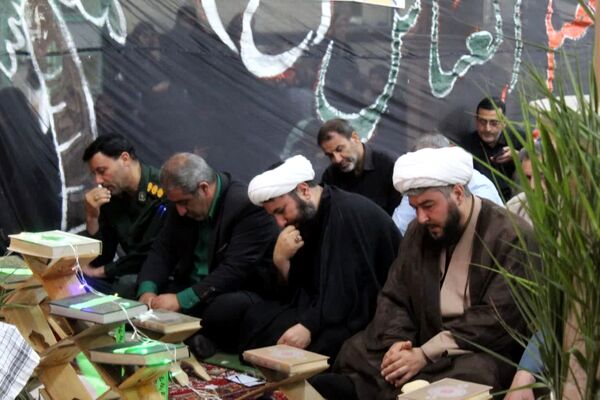ادای احترام به حماسه‌سازان مقاومت؛ مراسم چهلم شهدای جنگ ۱۲ روزه در ملکان
