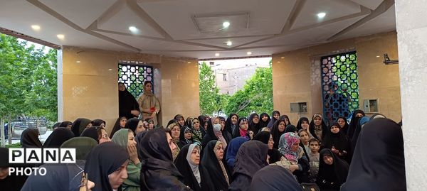 اولین جلسه آموزش نظامی «جان فدایان» کیانمهر کرج