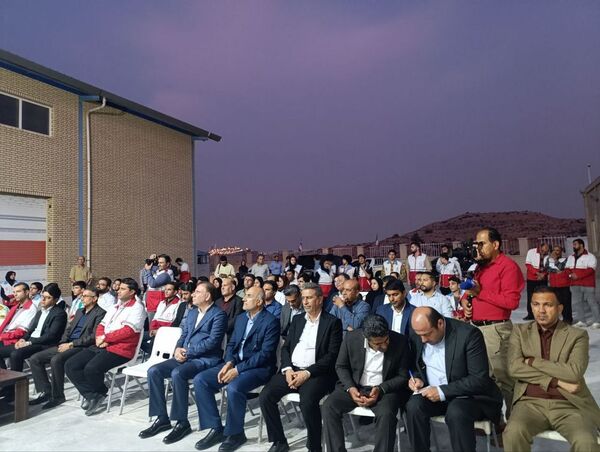 افتتاح ساختمان جمعیت هلال احمر شهرستان جم