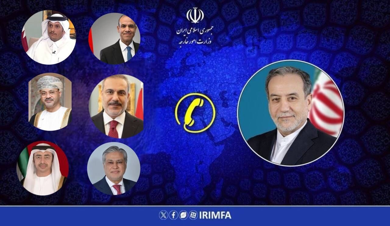 تاکید وزرای خارجه ایران و شش کشور عربی-اسلامی بر ضرورت مدیریت مسئولانه شرایط منطقه