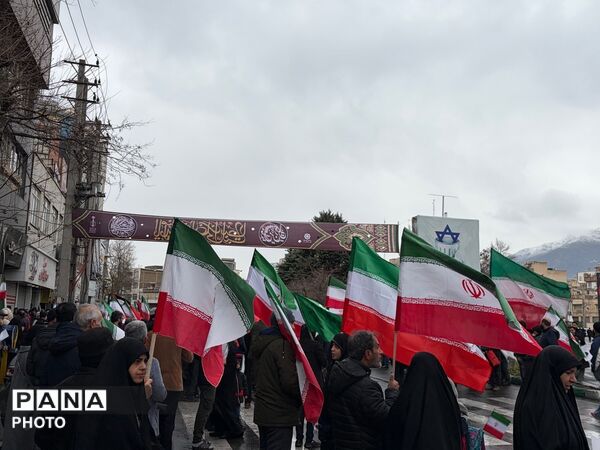 حضور پرشور مردم کرج در راهپیمایی روز قدس
