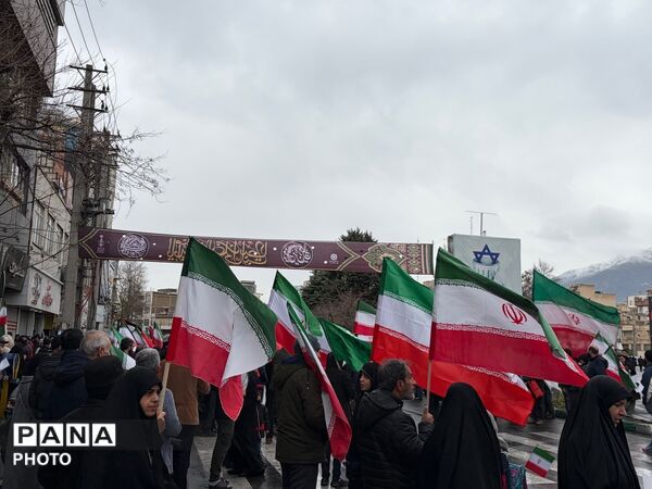 حضور پرشور مردم کرج در راهپیمایی روز قدس