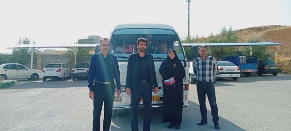 بازدید دانش‌آموزان از کارخانه آلومینای جاجرم و قلعه جلال الدین شهرستان گرمه