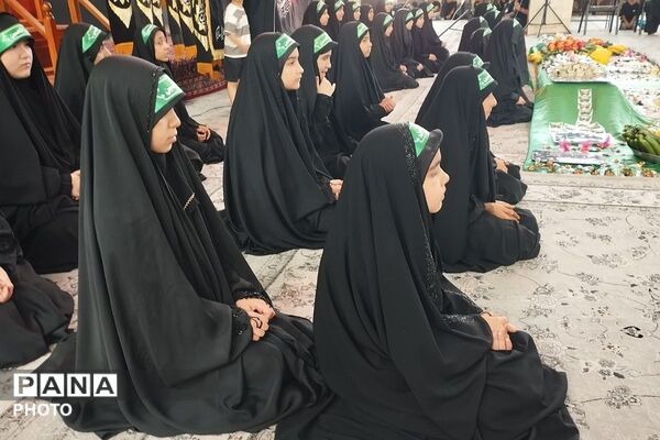مراسم شهادت حضرت رقیه (س) در حسینیه حضرت ابوالفضل بهارستان دو