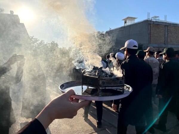 مراسم استقبال و تشییع پیکر پاک شهید گمنام در شهرستان دهلران 
